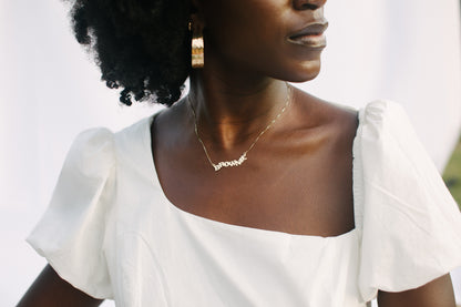 New Brownie Twist" Signature Necklace