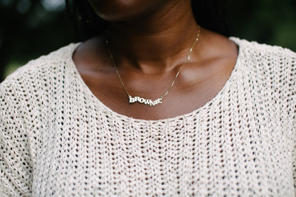 New Brownie Twist" Signature Necklace