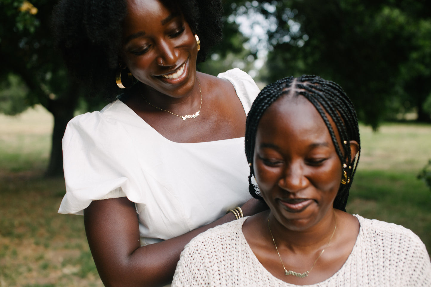 New Brownie Twist" Signature Necklace